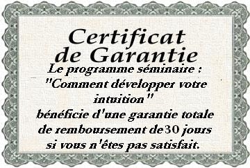 maîtrisez vos pouvoirs extra sensoriels garantie