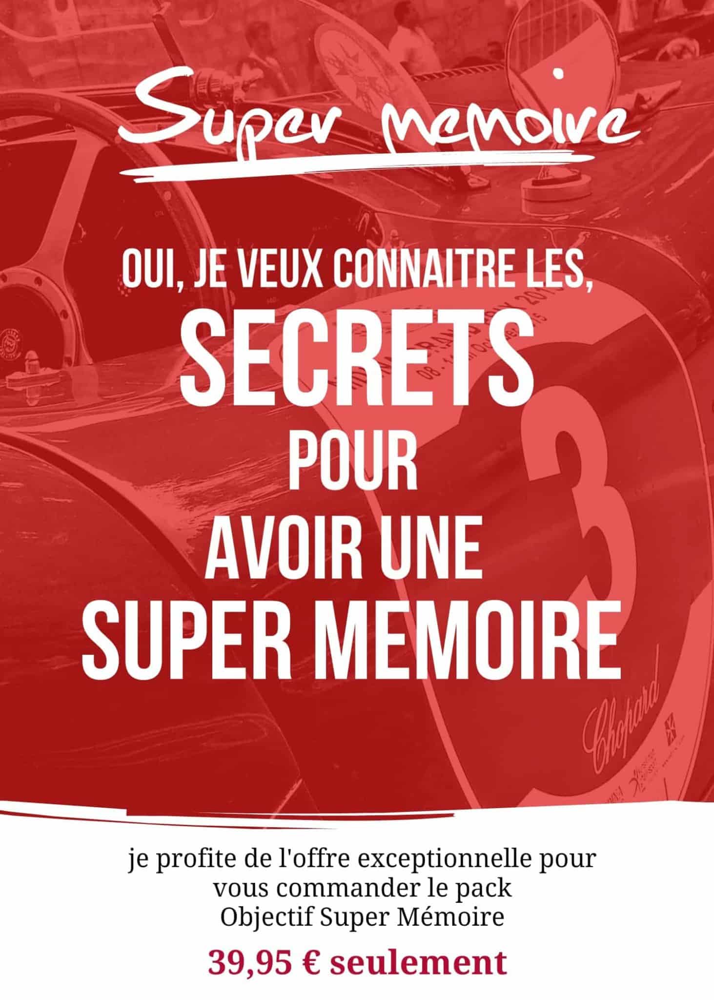 offre pack objectif super mémoire