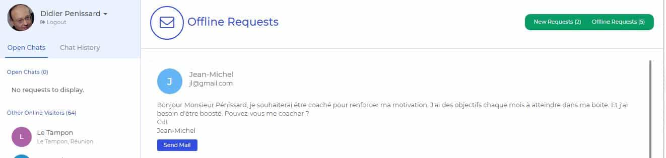 le tchat est outil employé de plus en plus par les clients pour être coaché