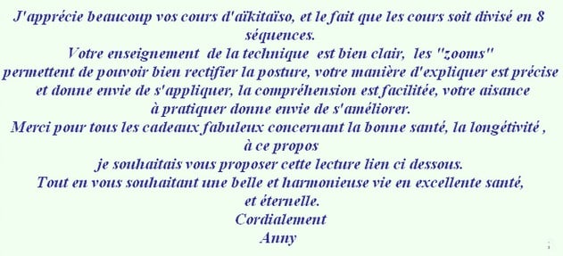 gymnastique des centenaires avis