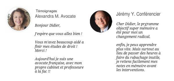 Super mémoire témoignage